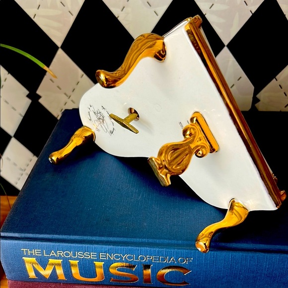 Music Box Liberace Piano | Porcelain | Rare | Luxury RARE Vintage | Collectible - Picture 15 of 17